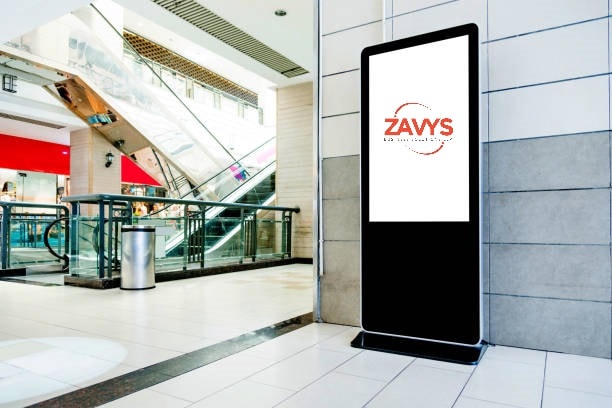 Digital Standee Installed on a mall Photo