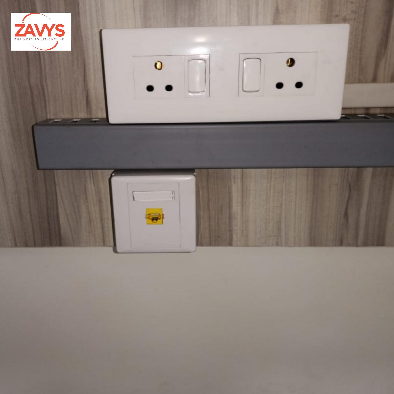 ZAVYS Systimax Data Cabling - Socket 1.